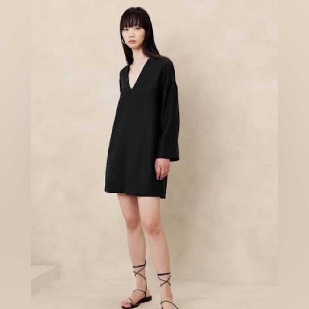 Banana Republic European Linen kaftan dress -NWOT